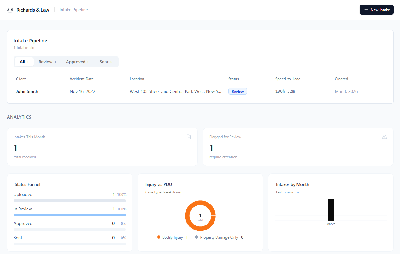 Legal Claims Workflow